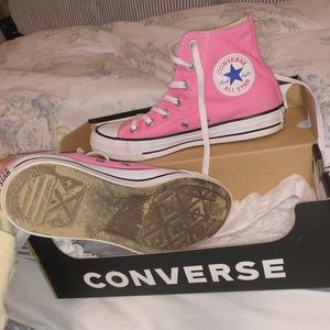 Converse Shoes - Pink high top Converse size 6.5 Converse Shoes - Pink high top Converse size 6.5